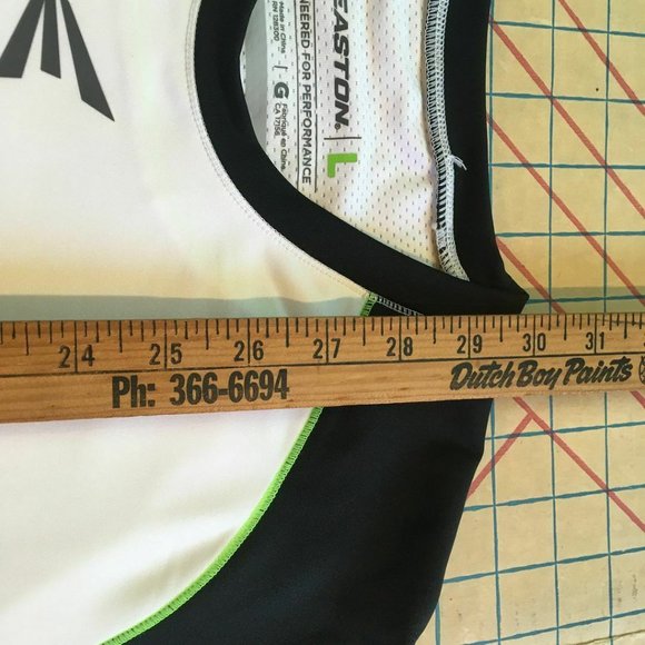 #36 EASTON Engineered For Performance dri fit under gear clean mint baseball - Picture 4 of 6